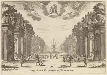 Tredje scene Giardins af Venus