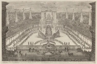 Prinsen af Toscana, hans hestetropper og vogne omkring Atlasbjerget
