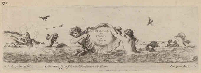 Titelside for "Friese og tågeornamenter"