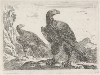 To ørne med hoveder til højre Eagles (serietitel)