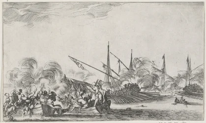 søslag Maritime forestillinger (serietitel) Suite de huit marines (serietitel)