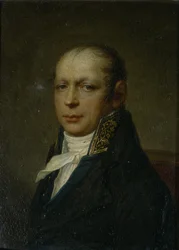 Portræt af arkitekten Andreyan Adrian D. Zakharov 1761-1811, ca 1804