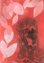 Cast II, 2015 (monoprint på papir)