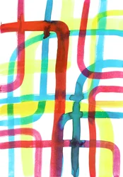 Intersection, 2016 (blæk på papir)