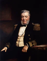 Admiral John Lort Stokes (1812-1885), ca. 1879 (olie på lærred)