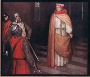 The Martyrium of St Thomas (farve litho)