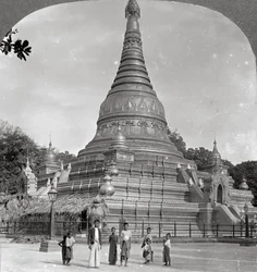 Aindow Yak Pagoda, Mandalay, Burma, 1908.