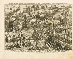 Slaget ved Lepanto den 7. oktober 1571, ca 1578