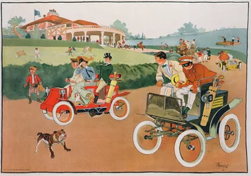 The Race from the Links, udgivet af Max Williams, trykt af R.A. Welcke, New York
