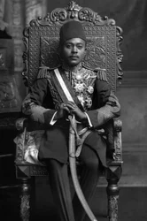 Sultan Ali II af Zanzibar, ca. 1900 (foto)