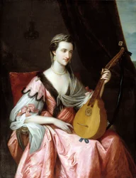 Mary Hopkinson, ca. 1764.