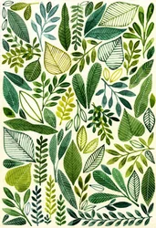 Blanding af botaniske blade