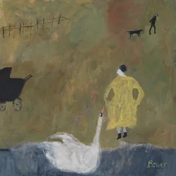 Leda, 2011 (olie på plade)