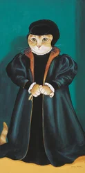 Illustration fra Cats Galore! Et kompendium over kultiverede katte (udg. 2015)