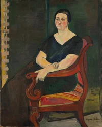 Portræt af Madame Germaine Eisenmann
