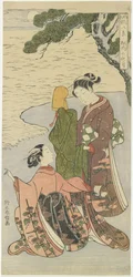 Efterårsmåneskin i Matsukaze, ca. 1767