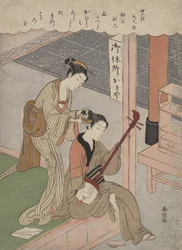 Combing His Hair, 1770., 1770.