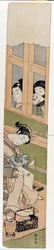 Shirai Gonpachi. Tryk af Harunobu Suzuki (1724/25-1770).