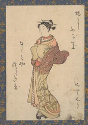 Kurtisanerne, fra serien "Seiro Bijin Awase Carver End Shigoro" (sic)