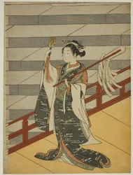 Kagura-danseren