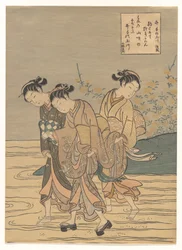 Tama-floden ved Ide, Yamashiro-provinsen