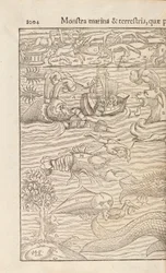 Side 1004 fra Cosmographiae Universalis af Sebastian Muenster, Basel, 1572