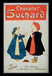 Plakat reklame Suchard Chocolate