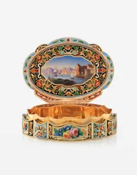 Præsentation Snusæske til det østlige marked, Genève, ca. 1830