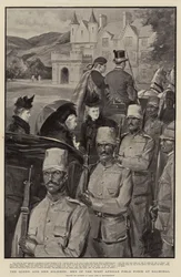 Dronningen og hendes soldater, mænd fra den vestafrikanske feltstyrke i Balmoral