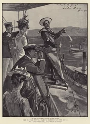 Den kongelige tur, der tager sonderinger fra Suez