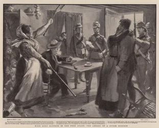 Med Lord Roberts i Free State, arrestationen af en hollandsk mistænkt