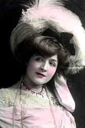 Cora Brown-Potter 1857-1936, amerikansk skuespillerinde, begyndelsen af det 20. århundrede.