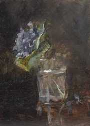 En buket violer i en vase (1882)