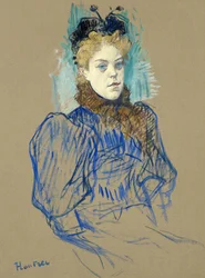 Portræt af May Milton (1895)