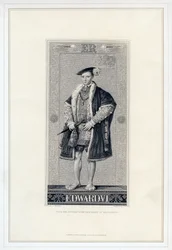 Edward VI, konge af England.