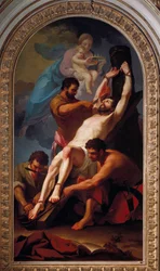 Apostlens martyr Saint Barthelemy (maleri