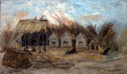 Kaninerne (olie på lærred)