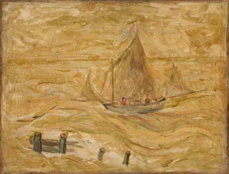 Sejlbåd på havet