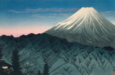 Mount Fuji set fra Hakone