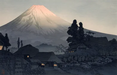 Mount Fuji fra Mizukubo