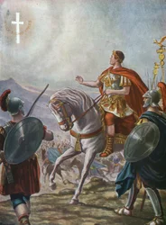 Kejser Konstantin I omvendelse (gravering)