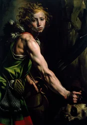 David med Goliats hoved, af Antonio d