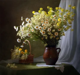Rustikke sommerblomster
