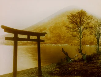 Chuzenji-søen og Nikko omkring 1900 - 1915 (fotografi)