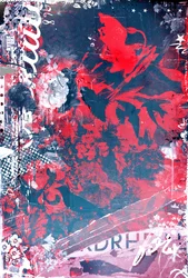 Beyond Leisure, 2015 (Collage på lærred)