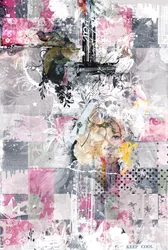 Nature Patchwork, 2016 (Collage på lærred)