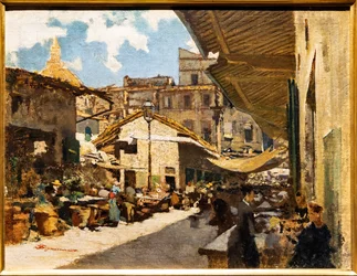 Det gamle marked i Firenze