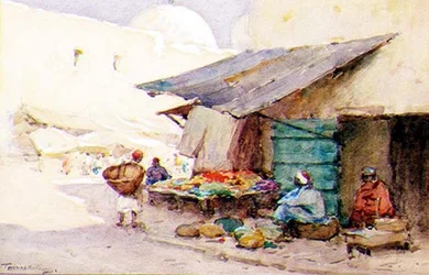Et gadehjørne, Kairouan
