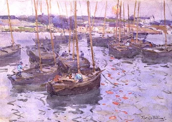 Både i havnen