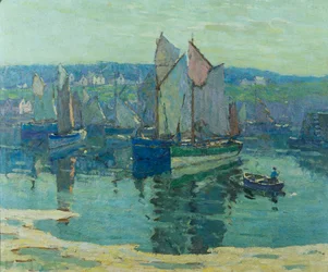 Concarneau (olie på lærred)